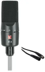 Se Electronics X1 A Studio Recording Cardioid Condenser Microphone+XLR Cable
