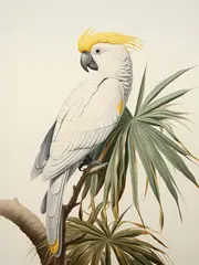 [Namly Design] Poster - Cockatoo Illustration