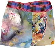 [VBFOFBV] Men's Underwear Breathable Boxer Briefs for Men, Watercolor Elephant Animal