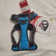 RedDingo Pet Adventure Padded Harness Color Blue Size XS