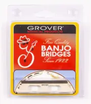 Genuine Grover Bridge for 5 String Banjo, Leader 5/8 inch