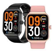 T56 1.91inch HD Screen Dual Mode bluetooth Call Heart Rate Blood Pressure Blood Oxygen Monitor Blood Glucose Detection S