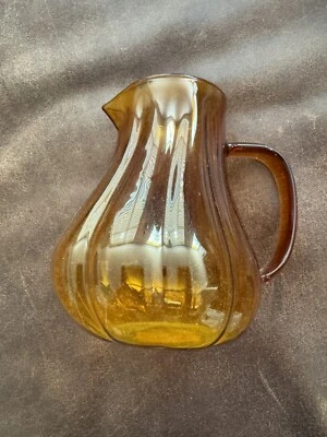 Anthropologie~ Cindy Glass Cream Pitcher- Fall 2024 NWT