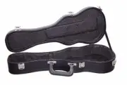 CNB HC360 Soprano Ukulele Shaped Hard Case Timber 3 Latches Padded Uke Hardcase