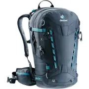 Deuter Freerider Pro 30 Ski Tour Snow Travel Alpine Hiking Black 30L Backpack