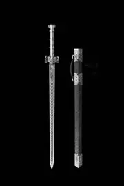 Handmade High-Carbon Steel Tyrant Sword – Collectible Martial Arts Sword 104CM