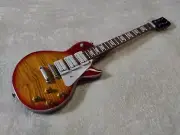 GIBSON LES PAUL 1/6 DOLL FIGURE 7" REPLICA CUSTOM MINIATURE TIGER BURST GUITAR