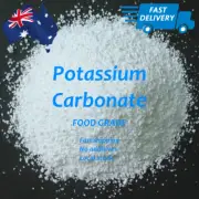 Potassium Carbonate 99.5% pure FOOD GRADE OZ Supplier Fast Dispatch