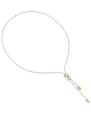 18K Vermeil 8.18 ct. tw. Lab-Grown Diamond Drop Necklace