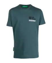 One Life One Planet T-shirt S,L Blue
