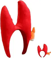 [QWDSGFWS] Party Decoration Crab Claw Headband Photo Props Adult Headband Crab Headbands for Women Festival Headband Accessories Claw Headbands for Women Girl Hair Accessory/196