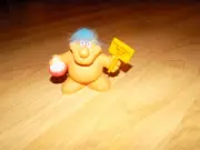 3" Russ Chubby Boy Troll PVC Figure Cake Topper Save a Chicken Get Well Soon New