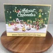 Advent Calendar Christmas Building Set The Mini Blocks NEW 618 Pieces