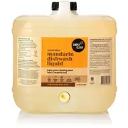 Simply Clean Mandarin Dishwash Liquid 15L