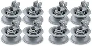 [Fokroin] 8 Wheels for Dishwasher Basket, 30 mm Dishwasher Wheels, Dishwasher Basket Rollers, Lower Basket Wheels, Dishwasher for Upper Basket in Bosch, Siemens, Neff, Beko Dishwasher