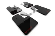 Rally Armor For 21-24 Ford Bronco (Steel Bmpr + RR - NO Rptr/Sprt) Blk Mud Flap