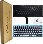Backlight Backlit Keyboard Replacement with 80 PCE Screws for Macbook Air 13" A1