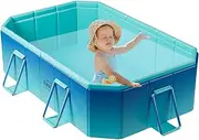 Foldable Outdoor Pool - Dog Pool, Paddling Pool for Pets, Ground Pool | Adorable Cat Shower Tray, Non-Inflatable, Folding Dog Pool, Portable Bathtub for
