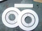 (2) Powermatic planer grinding wheels AND one jointing