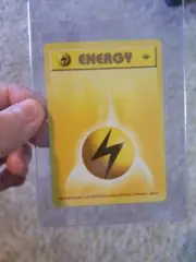 PSA 9? Gem Mint 1st Edition Lightning Energy Shadowless 100/102 Pokemon Base Set