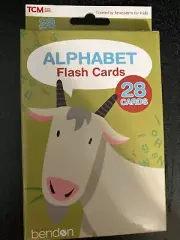Alphabet Flash Cards - Pack of 28 - Ages 3+- Bendon