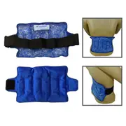 Livingstone Hot and Cold Pack for Back and Body with Crystal Velvet Cloth and Fixing Strap 21x39xm