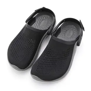 Crocs 卡駱馳 LiteRide360 灰黑 懶人 涼拖鞋 男女款 B4779【新竹皇家206708-0DD】