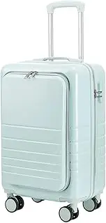[BIRJXVTO] Carry-on Suitcase Luggage Cabin Luggage Side Opening Cover Front Opening Trolley Case Hardside Luggage Universal Wheel Carry-on Suitcases Carry On Luggages
