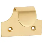 Large Plain Sash Lift, Polished Brass