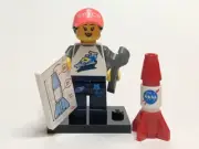 LEGO Series 20 Minifigures col20-6 Space Fan Completw BRAND NEW