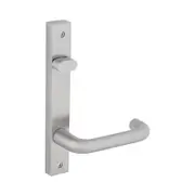 Dormakaba Square End Plate with Turnsnib & Lever Satin Stainless Steel 6403/30G