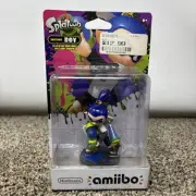 Nintendo Splatoon Blue Inkling Boy amiibo - NEW/SEALED! US version