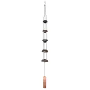 Wind Chimes Temple Wind with 5 ,Feng Shui Wind Chime Yard Outdoor Decoration Memorial Wind Chime