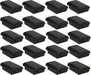 20PCS Black AA Battery Back Cover Case Shell Pack for Xbox 360 Wireless Controller