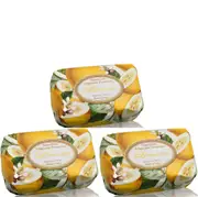 Saponificio Artigianale Fiorentino Lemon Bar Soap Set 3x200g