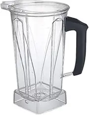 2L, 64Oz Replacement Container Jug for Vitamix Blender | Perfect for Smoothies, Soups, Frozen Fruit | Plastic Grip Container Compatible with Vitamix Accessories