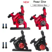 Road Bike Disc Brake Calipers Front Rear HB105 Line Pull Oil 140/160mm Rotor