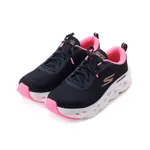 SKECHERS 慢跑系列 GORUN SWIRL TECH 綁帶運動鞋 深藍粉 128791NVY 女鞋