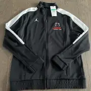 NWT Jordan Jumpman 23 Dri Fit Full Zip Jacket XL Mens Black $65 Jumpman XL NEW