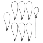 Adjustable Toggle Ball Bungee Cord, Adjust Tension And Length From 2-12”