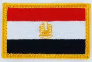 EGYPT EGYPTIAN FLAG PATCHES backpack PATCH BADGE IRON ON NEW EMBROIDERED