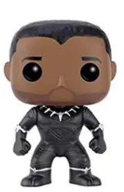Funko POP! Marvel Captain America Civil War - Black Panther Unmasked (PopLife)(D
