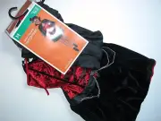 NWT NEW Halloween Costume M (8-10) Adult Vampire Vampires Woman's