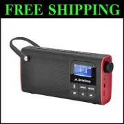 Ultra-Portable FM Radio with Bluetooth Speaker & Auto Scan - Perfect for Travel