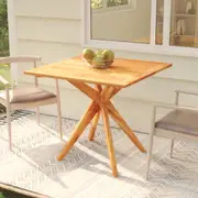 Garden Table 85x85x75 cm Solid Wood Acacia vidaXL
