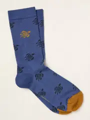 FatFace Blue Turtle Socks (AL0417) | $17