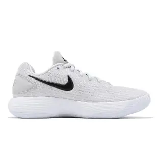 【NIKE 耐吉】籃球鞋 Hyperdunk 2017 Low EP 男鞋 白 黑 低筒 XDR 運動鞋(897637-100)