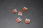 5 PK ATL 7.5 AMP FUSES FUSE BLADE DUAL CIRCUIT EATON BUSSMAN MICRO 3 LEG ATL7.5