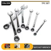 Ratcheting Wrench Socket Wrench Metric Combination Fixed Hand tools 8mm-19mm