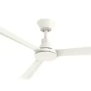 Martec Riviera 52" 3 ABS Blade Smart Wi-Fi DC Ceiling Fan with Remote Control - Matt White